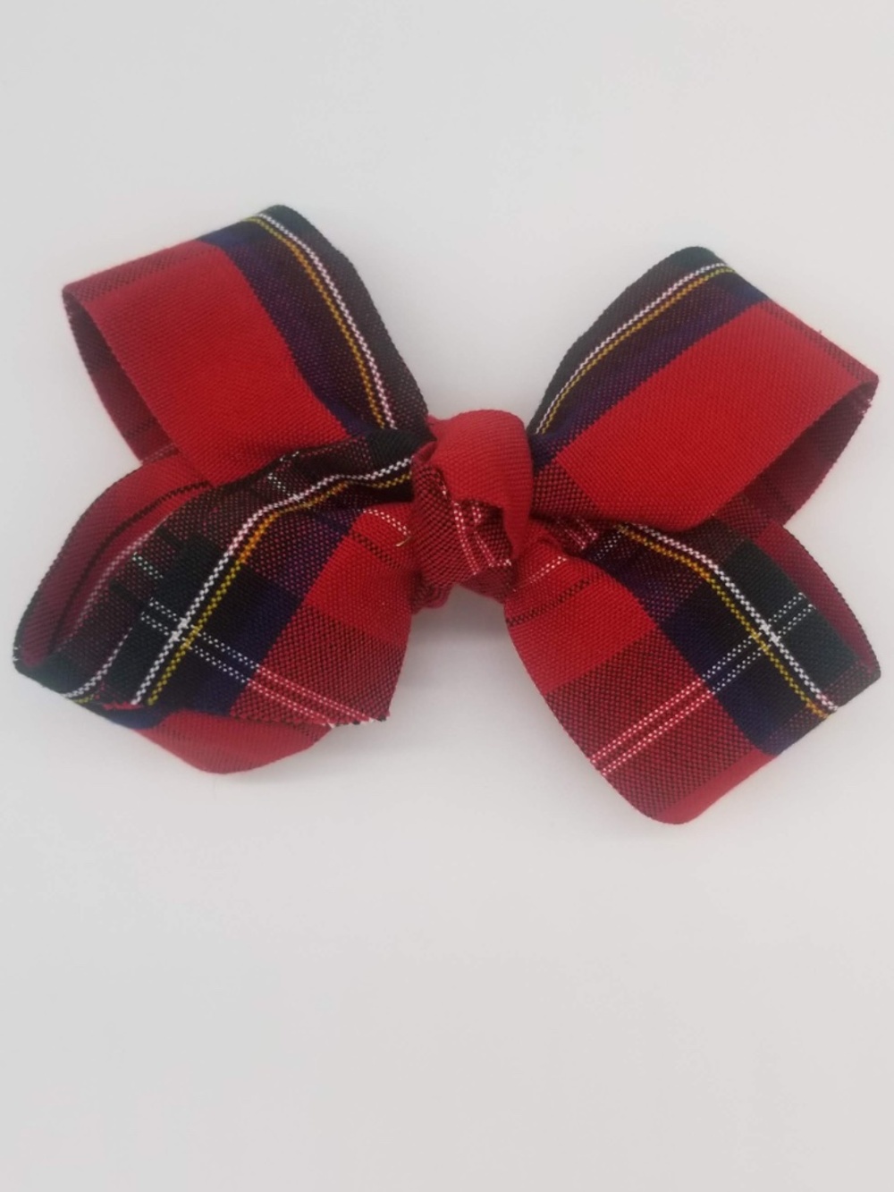 Large Jo Jo Hair bow Plaid 68